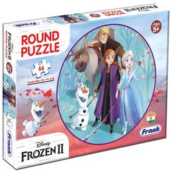Frank Disney Frozen II Round Puzzle 66pcs